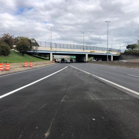 Asphalt construction in Michigan - I-94 Project