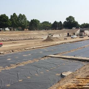 I-96 concrete construction project