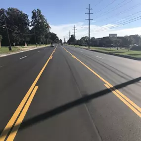 Hoover Road concrete paving project