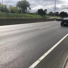 Asphalt construction in Michigan - I-94 Project