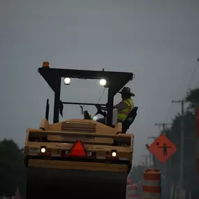 19 Mile Rd paving project