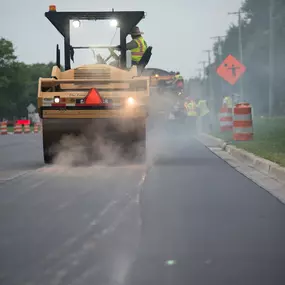 19 Mile Rd paving project