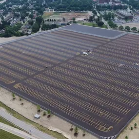 Ford Rotunda Lot - AJAX Paving Award Winning Projects
