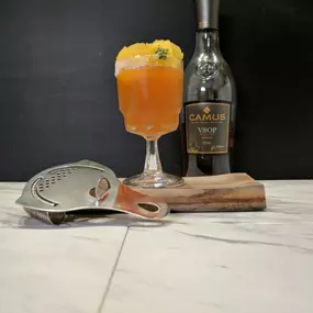 Mushroom Cognac Crusta