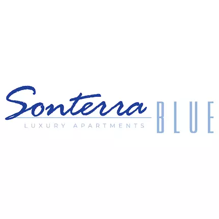 Logo from Sonterra Blue Apartments