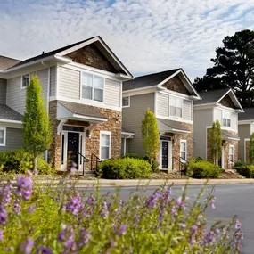 Townhome building exterior