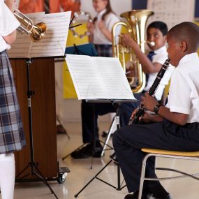 Ave Maria Academy is pleased to partner with the MacPhail Center for Music for our band program. Thinking about enrolling? Schedule a tour today!