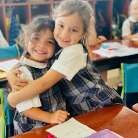 Ave Maria students grow to exhibit their potential not only in the classroom but in relationships with their peers and with adults.