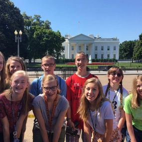 Ave Maria Academy students at the White House! Wondering what else we are up to for extracurricular activities?  Visit our website today!