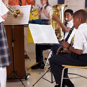 Ave Maria Academy is pleased to partner with the MacPhail Center for Music for our band program. Thinking about enrolling? Schedule a tour today!