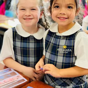 In an encouraging and safe environment transformed by faith, reason, and virtue, each child’s unique and God-given talents are nurtured through mastery of a rigorous curriculum and active participation in the Catholic faith.