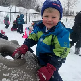 At Ave Maria Academy, students have time to play outdoors!