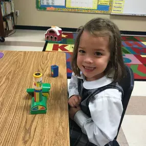 Students at Ave Maria Academy get to play with all kinds of toys.