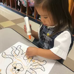 We teach viewing the human person through the lense of faith. Christ is the model we present to students as the embodiment of human perfection.