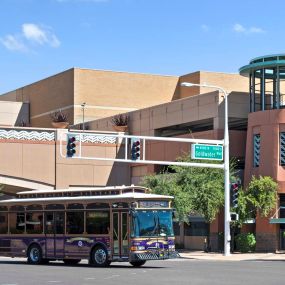 Camden Old Town Scottsdale Apartments Arizona Neighborhood Trolly