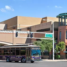 Camden Old Town Scottsdale Apartments Arizona Neighborhood Trolly