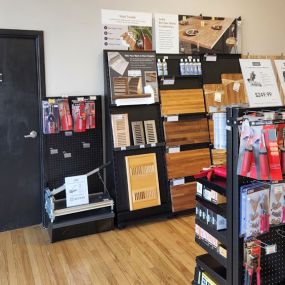 Interior of LL Flooring #1140 - Wichita | Butcher Block and Tools