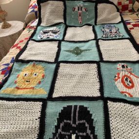 Barb Haaland-Michaels-Over 2 years in the making it’s finally finished for my grandson’s birthday!