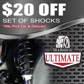 $20 off set of shocks.