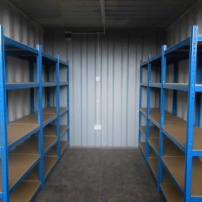 Individually alarmed storage units