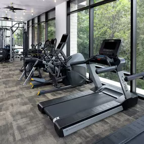 Building 500 Fitness Center at Camden Buckhead in Atlanta