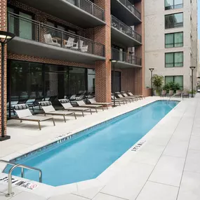 Lap pool at Camden Buckhead in Atlanta GA