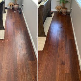 Our Wood Floor Cleaning Process is specifically designed for solid hardwood and engineered wood floors as well as luxury vinyl tile (LVT) type flooring.