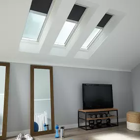 Bonus Room Conversion using VELUX Skylights. Contact ENHANCE openings to learn more.