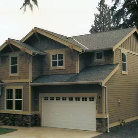 Photo of a new roof installation.