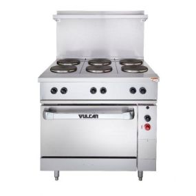 commercial electric range