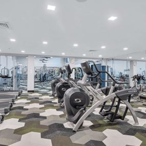 24/7 Fitness Center with Cardio and Strength Training at Camden Fair Lakes in Fairfax, Virginia