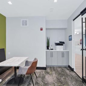 WiFi Co-Working Lounge with Printer at Camden Fair Lakes in Fairfax, Virginia