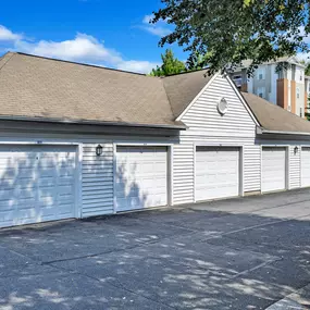 Detached garages available at Camden Fair Lakes