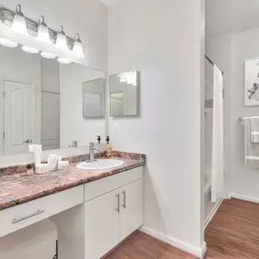 Bathroom with vanity at Camden Fair Lakes