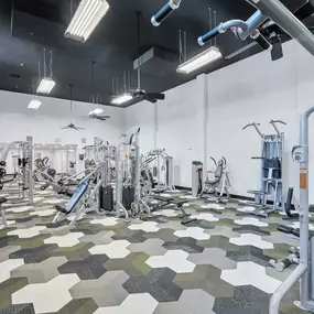 24/7 Fitness Center with Cardio and Strength Training at Camden Fair Lakes in Fairfax, Virginia