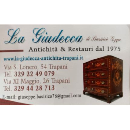 Logotyp från La Giudecca Antichità di Giuseppe Basirico'