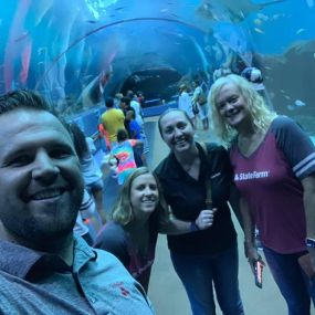 Team Outing at the Aquarium