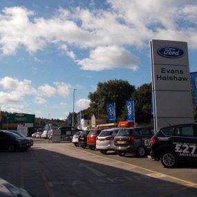 View of the Ford Batley dealership