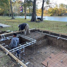 New Inground Swimming Pool Construction, Spring TX