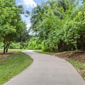 Walking and Running Trails at Terry Hershey Park near Camden Holly Springs Apartments in Houston, TX