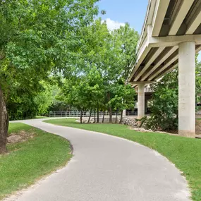 Walking distance to Terry Hershey Park next to Camden Holly Springs Apartments in Houston, TX