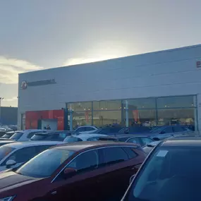 Outside Vauxhall Falkirk Dealership