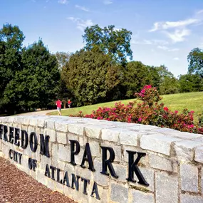 Freedom park near community