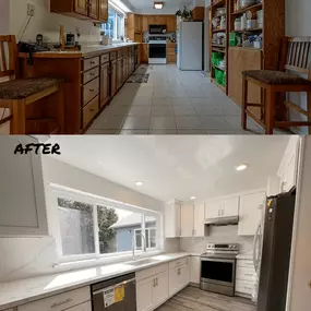 Kitchen Remodel Tacoma Before and After