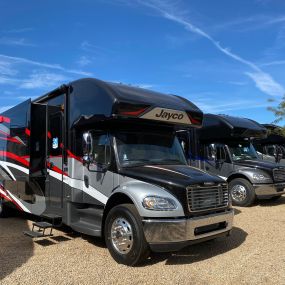 Super C RVs at our Phoenix dealership.