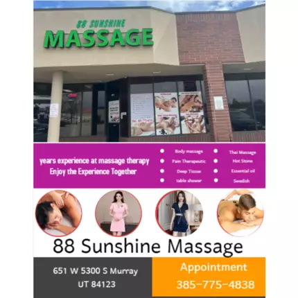 Logo from 88 Sunshine Massage