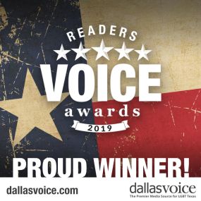 2019 Dallas Voice Readers Voice Awards Winner - Best Counselor, Therapist