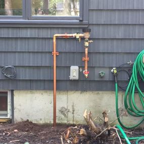 new water meter installs for irrigation systems, backflow preventers for irrigation