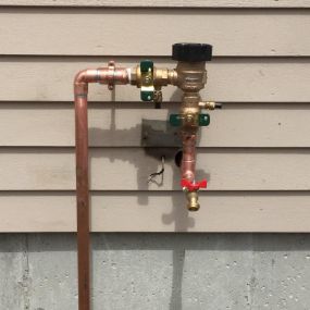 new water meter installs for irrigation systems, backflow preventers for irrigation