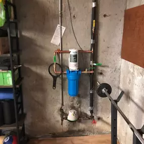 Water Filtration System Installation
